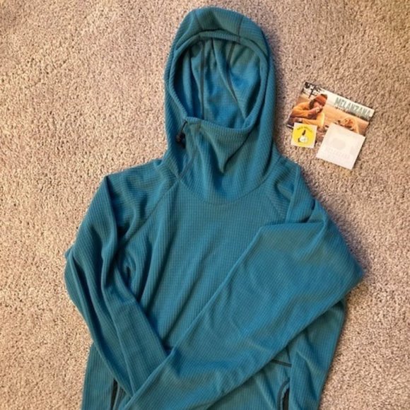 Melanzana Other - Melanzana Micro Grid Hoodie V2 - Dragonfly - Mens Medium